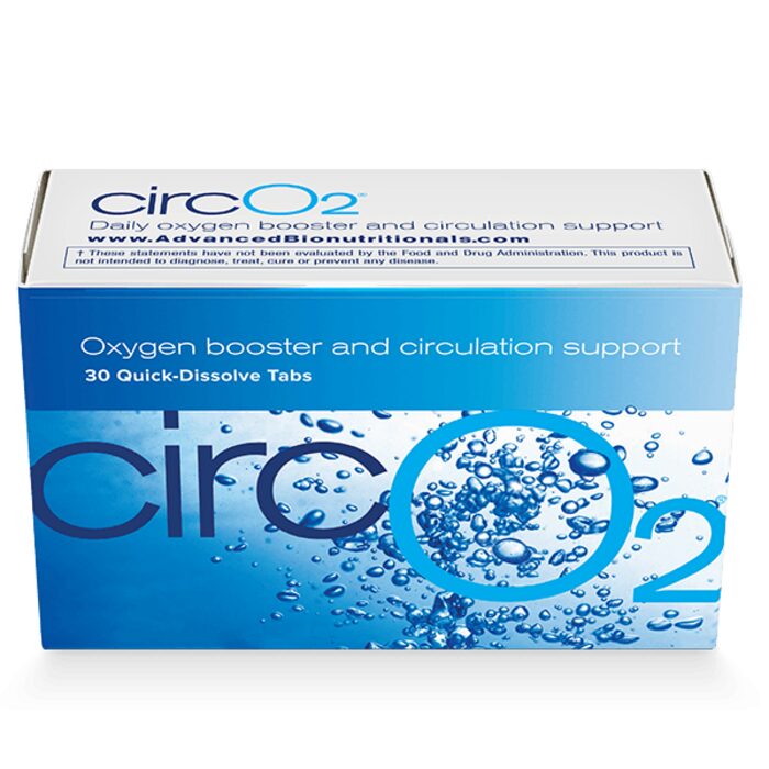 CircO2 daily oxygen booster and circulation support, 30 quick-dissolve tabs