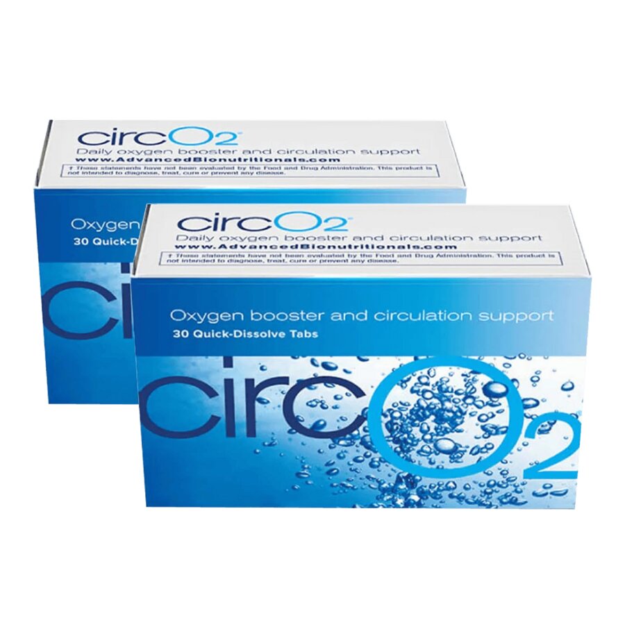 Two boxes of CircO2 daily oxygen booster and circulation support